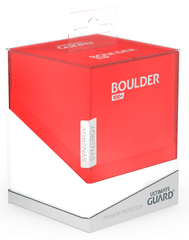 Ultimate Guard - Deck Case 100+ Boulder - Synergy Red/White